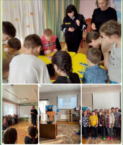 В социальных учреждениях Аксубаевского района провели беседы по ПДД