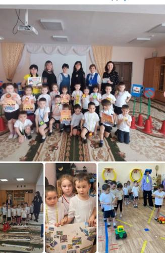 В Альметьевске прошла квест- игра  "Город дорожных знаков".