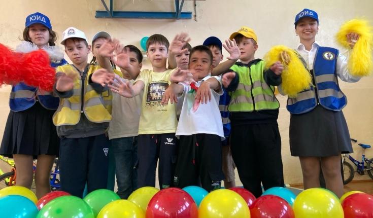 В Нурлате прошел конкурс среди юных велосипедистов