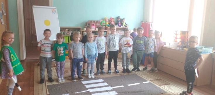 Сотрудники Госавтоинспекции г. Пензы встретились с воспитанниками детского сада