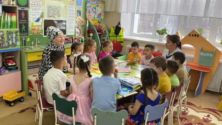 Юные блогеры Актаныша  за круглым столом