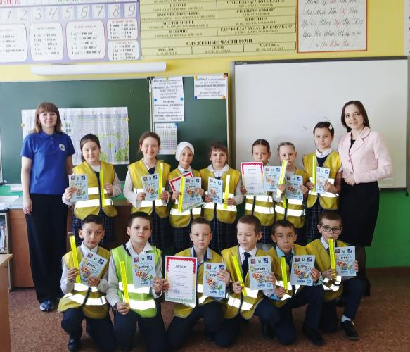 «Своя игра»: юные инспектора движения проверяют знания ПДД