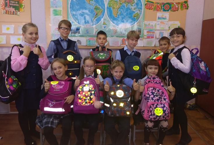 На севере Красноярского края прошел конкурс «Самый безопасный портфель»